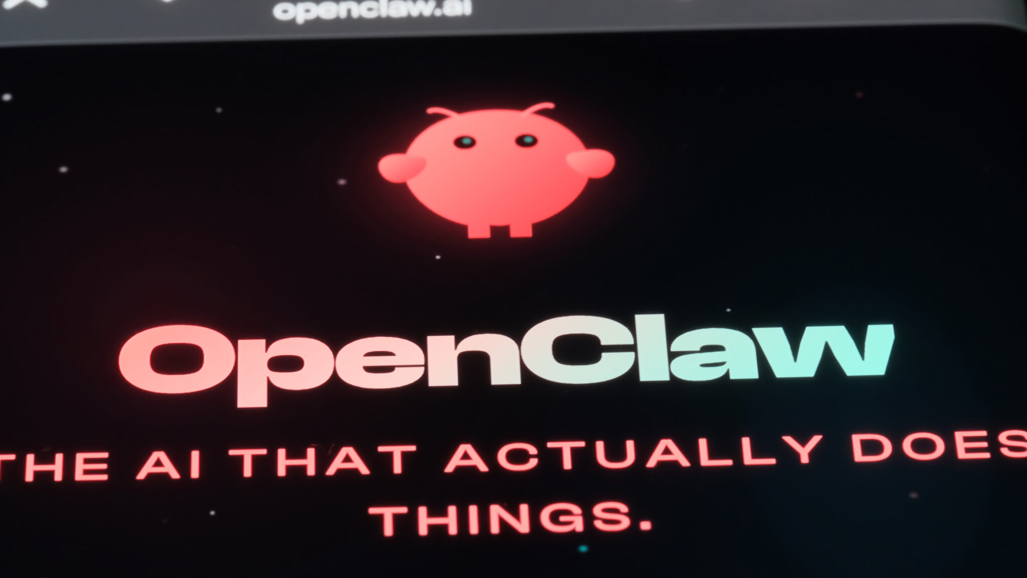 An image of the OpenClaw app