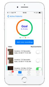 ELMo, a platform that allows parents to capture video recordings of their child's speech-language at home with their iPhone or iPad