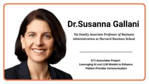 Thumbnail for D^3 Associates Spotlight Series: Susanna Gallani.