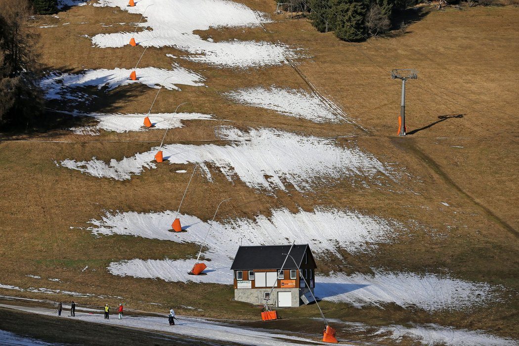 Melting ski resorts are developing a fatal addiction to snow machines