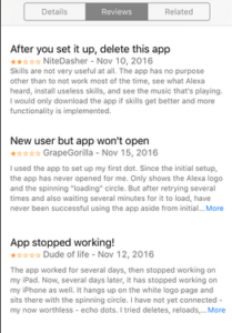 Alexa app reviews