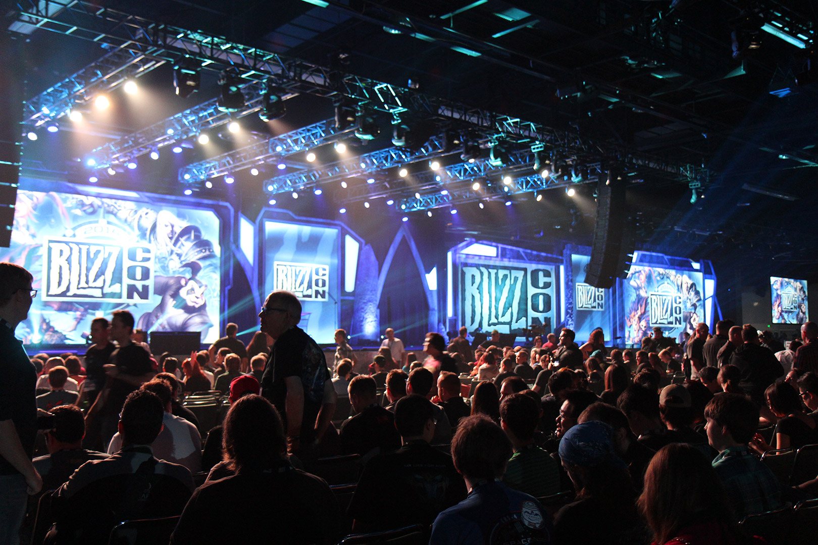 Fans at BlizzCon 2015.
