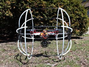 Drone Used By Commonwealth Edison to Inspect Power Lines. Image Credit: Matthew Spenko, Illinois Institute of Technology. Retrieved from 