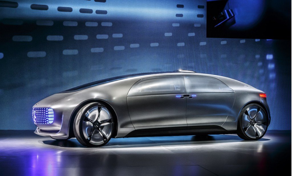 Figure 2: Self-driving car concept by Mercedes [6] 