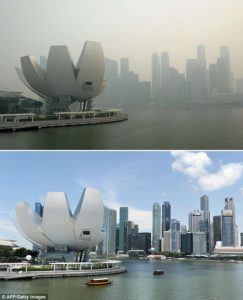 Singapore in 2015 haze 