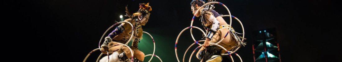 Cirque du Soleil literally jumps through hoops to put on a holiday show