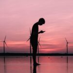 modern wind turbines