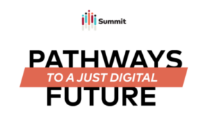 Summit Pathways to a Just Digital Future Tagline