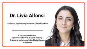 Thumbnail for D^3 Associates Spotlight Series: Dr. Livia Alfonsi.